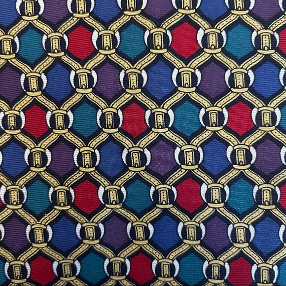 Christian Dior Monsieur silk tie made in USA - Picture 3 of 11